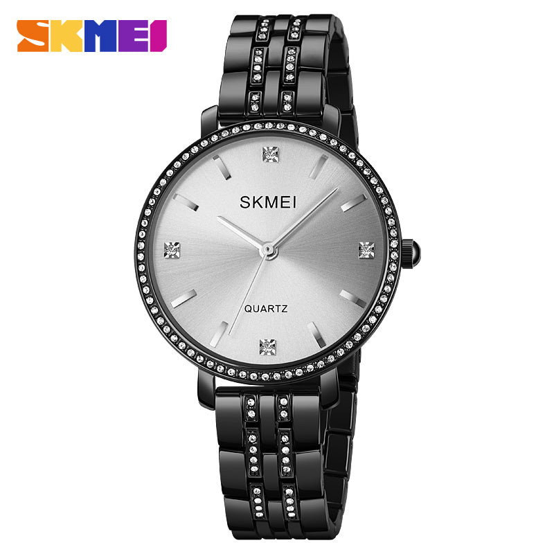 2006 Skmei Reloj para Mujer Pulsera de Metal Análogo