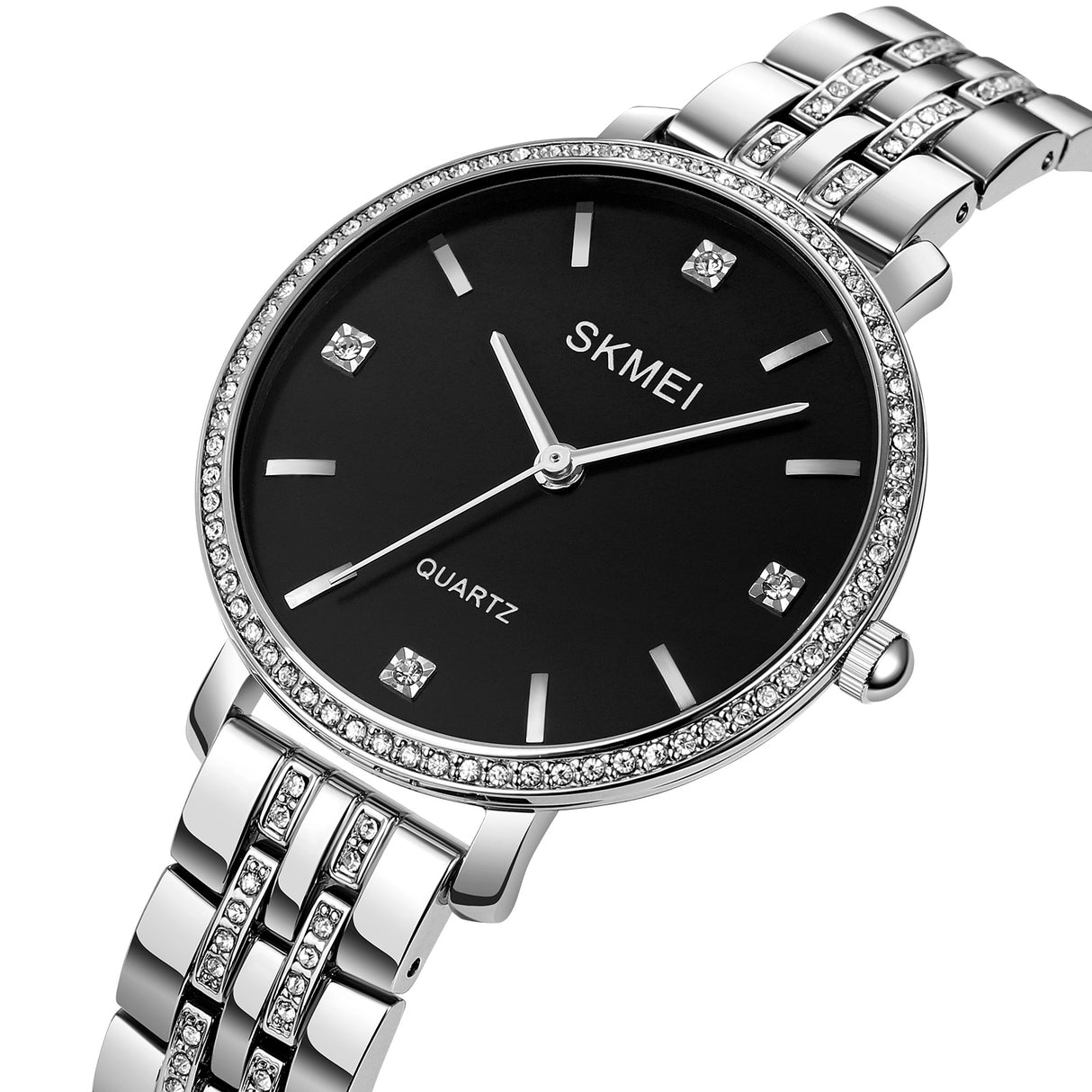 2006 Skmei Reloj para Mujer Pulsera de Metal Análogo