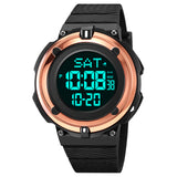 2010 Skmei Reloj para Hombre Pulsera de Caucho Digital