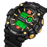 2018 Skmei Reloj Digital Pulsera de Resina para Hombre