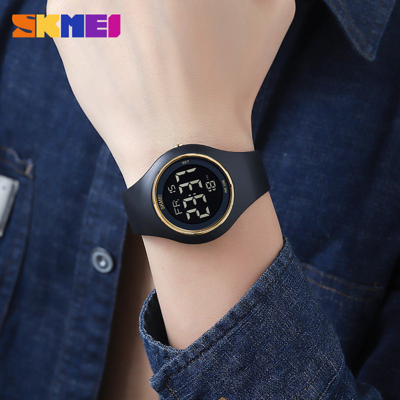 2026 Skmei Reloj Unisex Pulsera de Caucho Digital