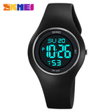 2026 Skmei Reloj Unisex Pulsera de Caucho Digital