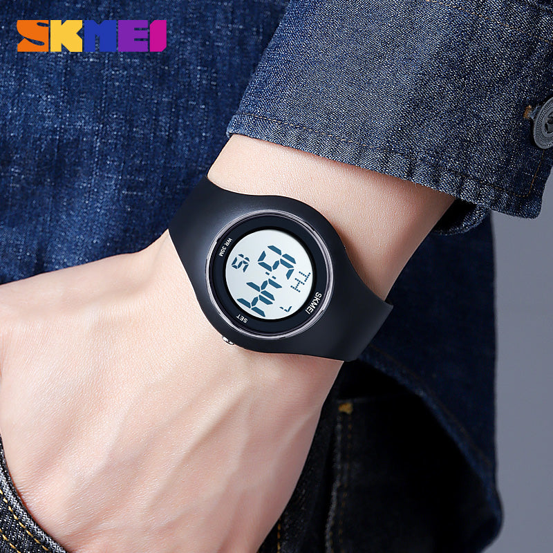 2026 Skmei Reloj Unisex Pulsera de Caucho Digital