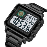 2033 Skmei Reloj para Hombre Pulsera de Metal Digital