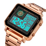 2033 Skmei Reloj para Hombre Pulsera de Metal Digital