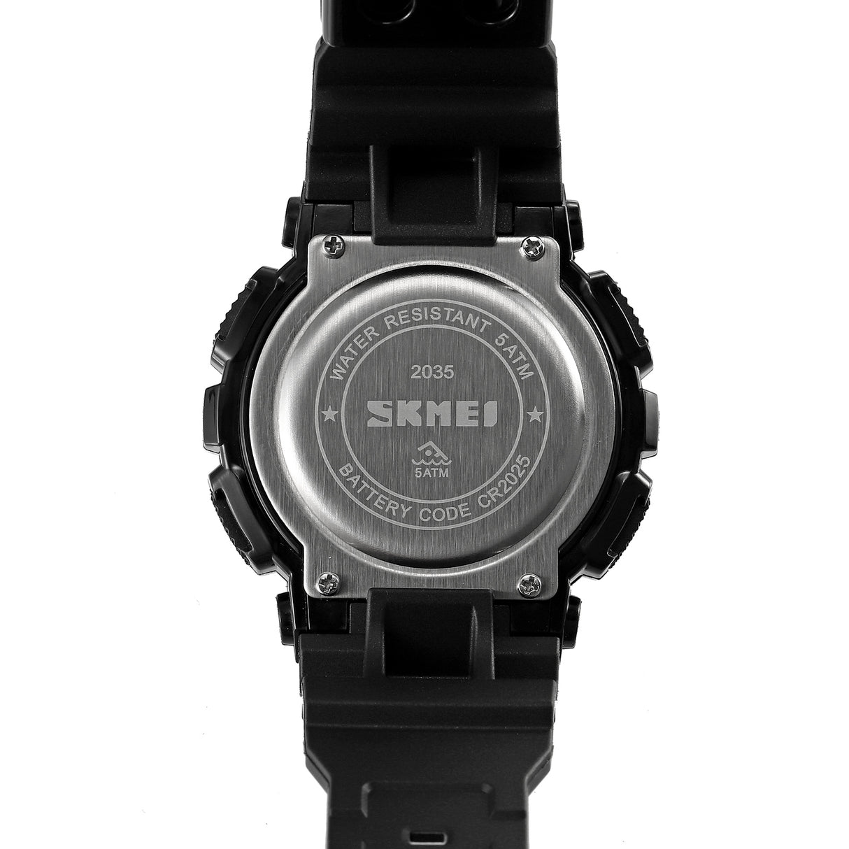 2035 Skmei Reloj para Hombre Pulsera de Caucho Digital