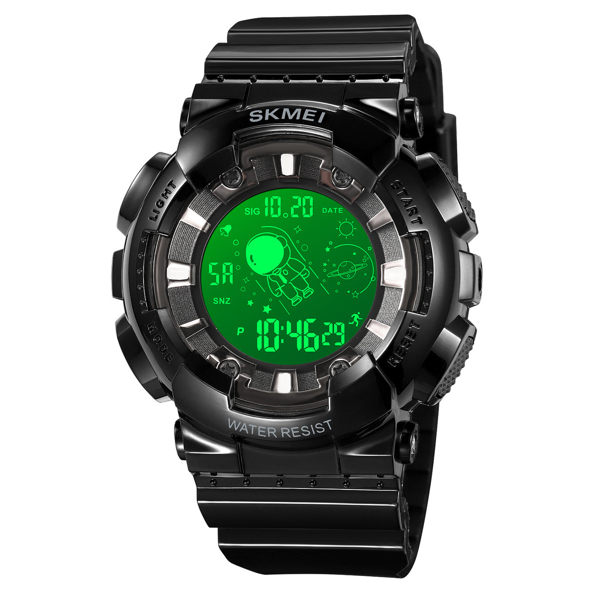 2035 Skmei Reloj para Hombre Pulsera de Caucho Digital