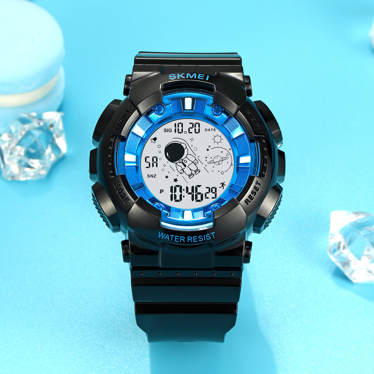 2035 Skmei Reloj para Hombre Pulsera de Caucho Digital