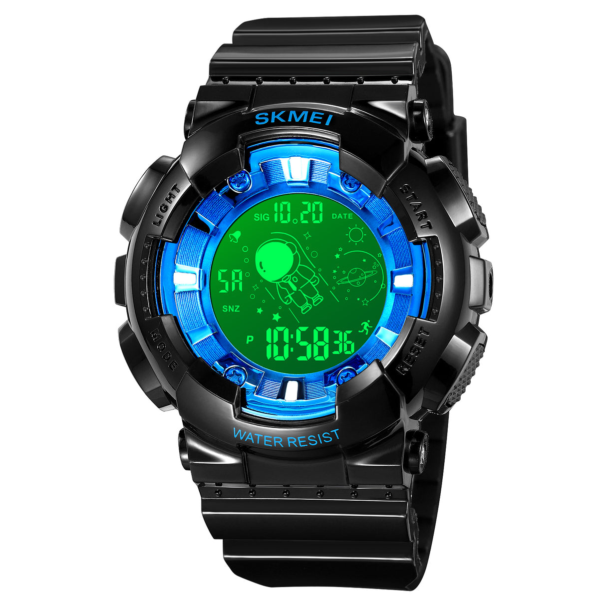 2035 Skmei Reloj para Hombre Pulsera de Caucho Digital