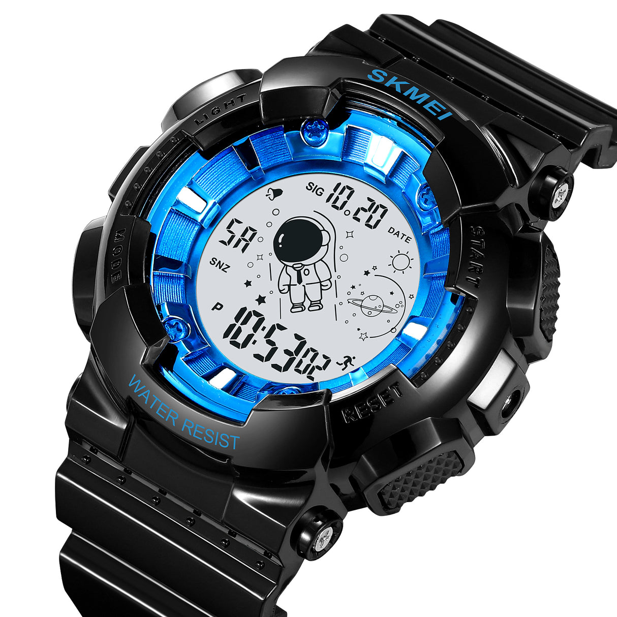 2035 Skmei Reloj para Hombre Pulsera de Caucho Digital