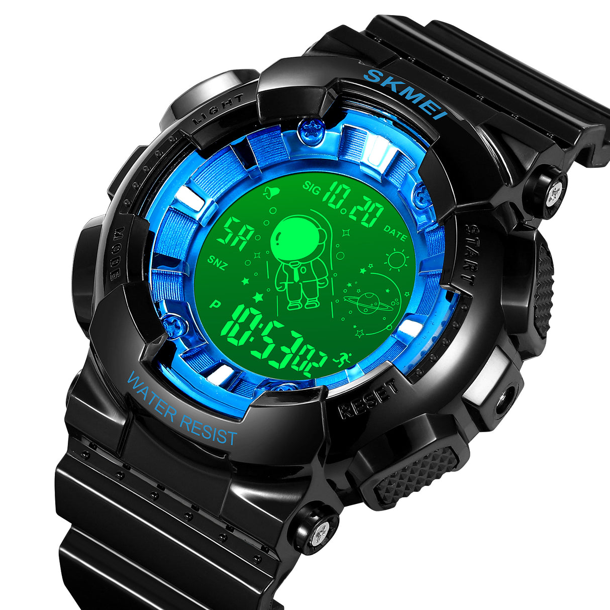 2035 Skmei Reloj para Hombre Pulsera de Caucho Digital