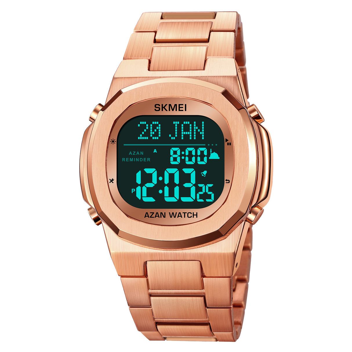 2036 Skmei Reloj para Hombre Pulsera de Metal Digital