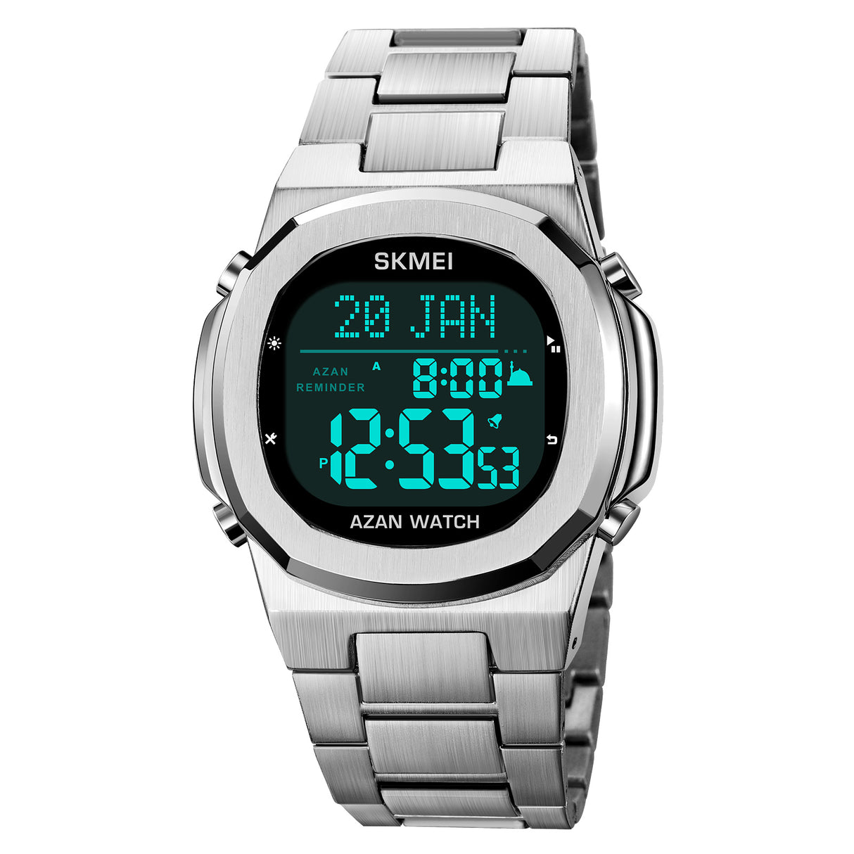 2036 Skmei Reloj para Hombre Pulsera de Metal Digital