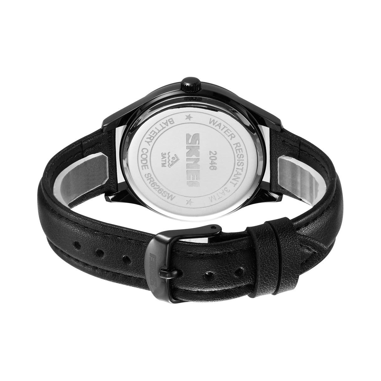 2046 Reloj SKMEI para hombre pulsera de cuero