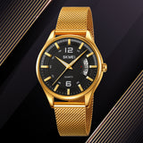 2046 Reloj SKMEI para caballero pulsera Mesh