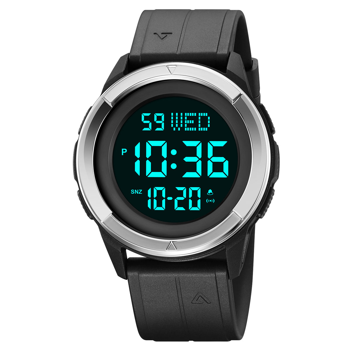 2047 Skmei Reloj para Hombre Pulsera de Caucho Digital