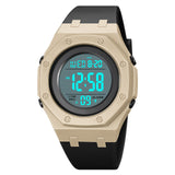 2048 Skmei Reloj para Hombre Pulsera de Caucho Digital