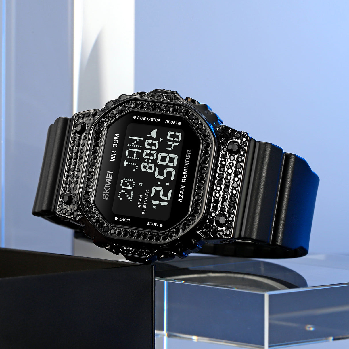 2052 Skmei Reloj para Hombre Pulsera de Caucho Digital