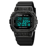 2052 Skmei Reloj para Hombre Pulsera de Caucho Digital