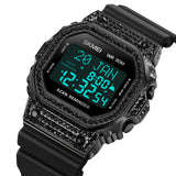 2052 Skmei Reloj para Hombre Pulsera de Caucho Digital