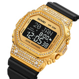 2052 Skmei Reloj para Hombre Pulsera de Caucho Digital