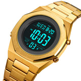 2066 Skmei Reloj para Hombre Pulsera de Metal Digital