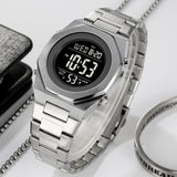 2066 Skmei Reloj para Hombre Pulsera de Metal Digital