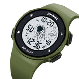 2068 Skmei Reloj para Hombre Pulsera de Caucho Digital