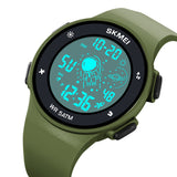 2068 Skmei Reloj para Hombre Pulsera de Caucho Digital