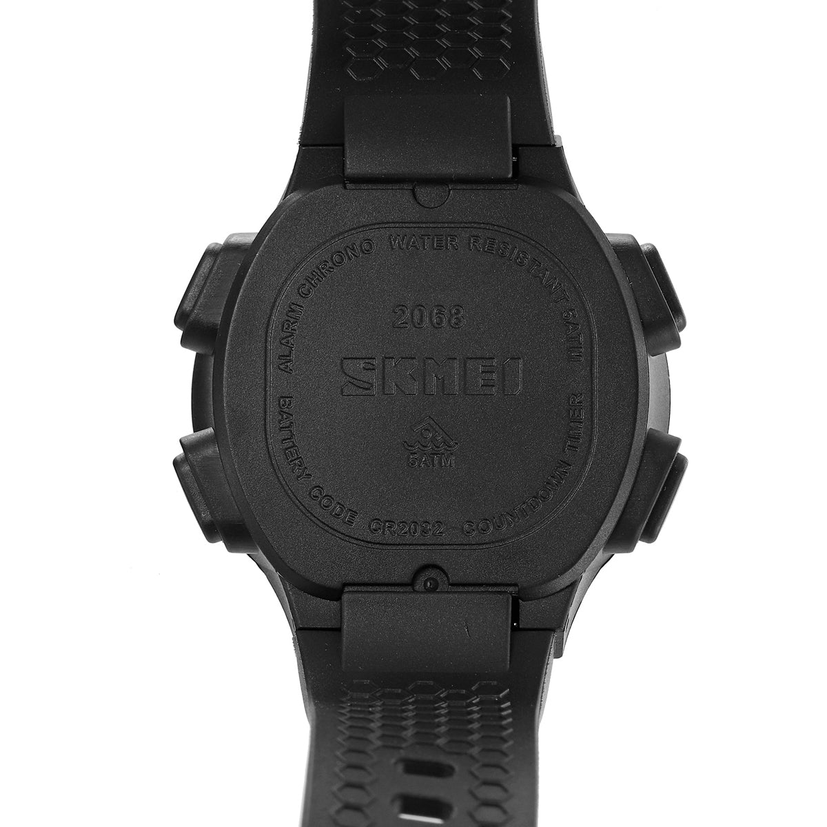 2068 Skmei Reloj para Hombre Pulsera de Caucho Digital