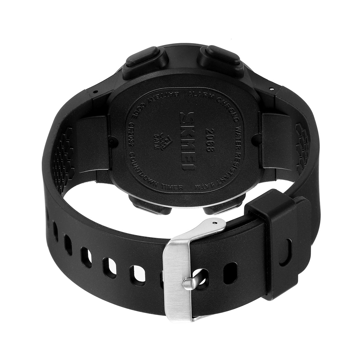 2068 Skmei Reloj para Hombre Pulsera de Caucho Digital