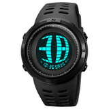 2076 Skmei Reloj para Hombre Pulsera de Caucho Digital