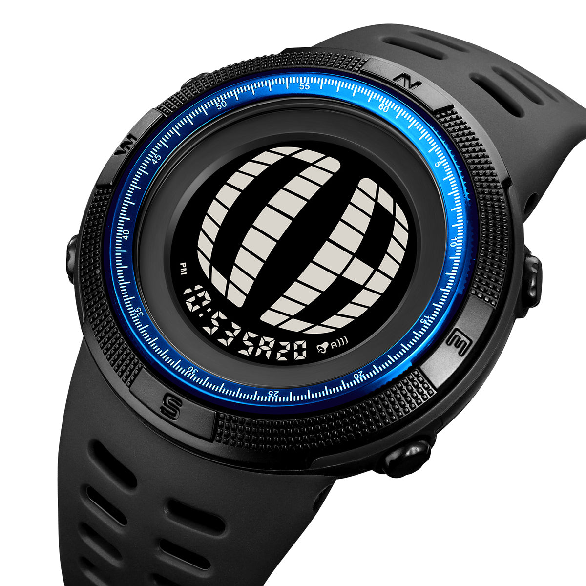 2076 Skmei Reloj para Hombre Pulsera de Caucho Digital