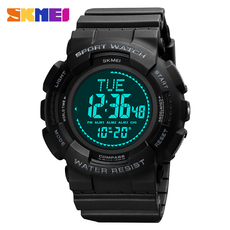 2077 Skmei Reloj para Hombre Pulsera de Caucho Digital