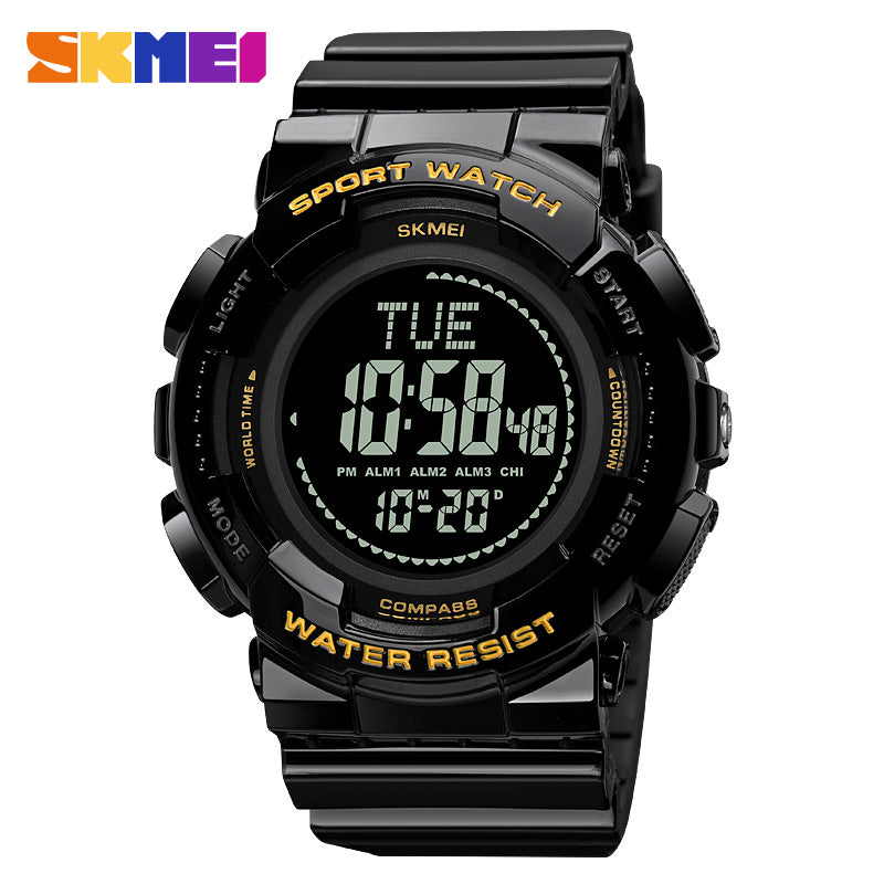 2077 Skmei Reloj para Hombre Pulsera de Caucho Digital