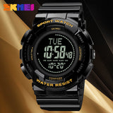 2077 Skmei Reloj para Hombre Pulsera de Caucho Digital