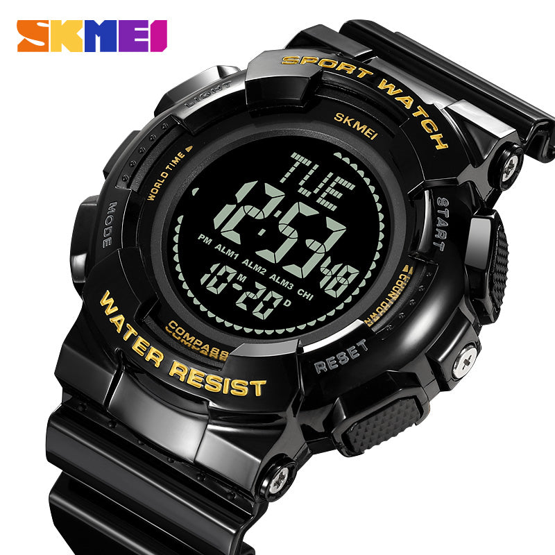 2077 Skmei Reloj para Hombre Pulsera de Caucho Digital