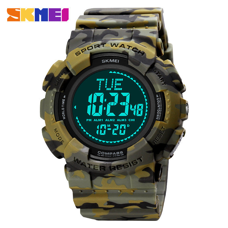 2077 Skmei Reloj para Hombre Pulsera de Caucho Digital