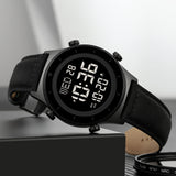 2079L Skmei Reloj para Hombre Pulsera de Cuero Digital