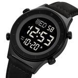 2079L Skmei Reloj para Hombre Pulsera de Cuero Digital