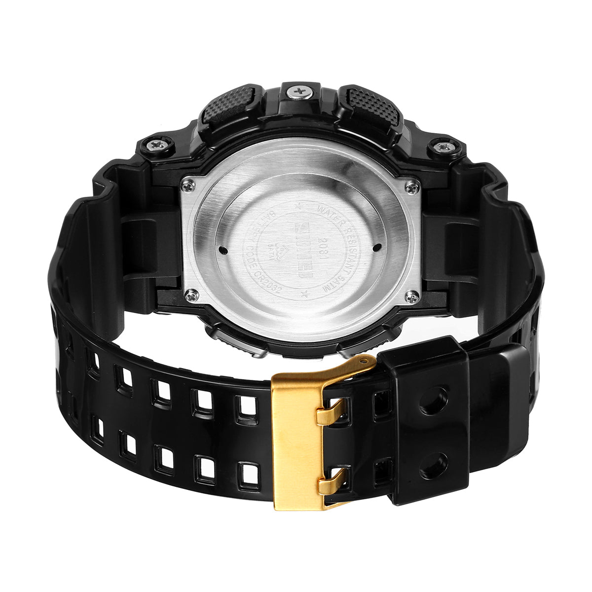 2081 Skmei Reloj para Hombre Pulsera de Caucho Digital