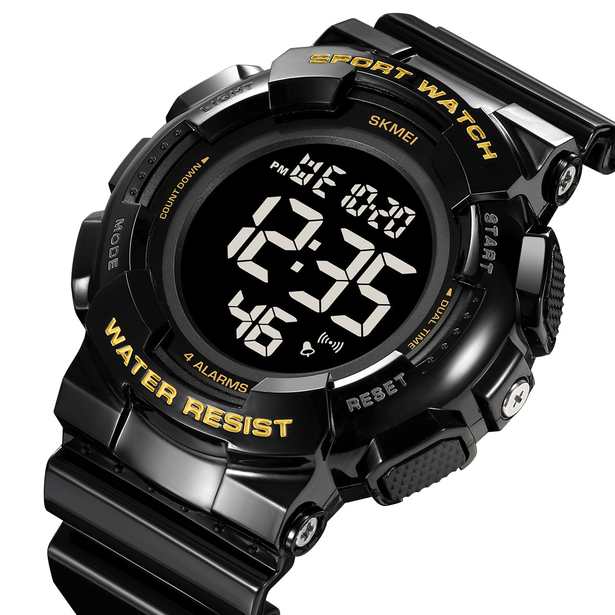 2081 Skmei Reloj para Hombre Pulsera de Caucho Digital