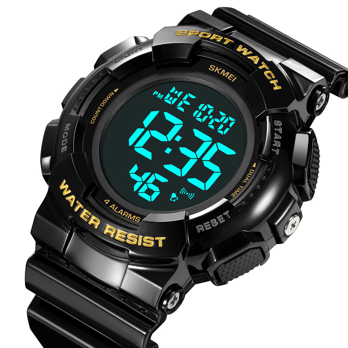 2081 Skmei Reloj para Hombre Pulsera de Caucho Digital