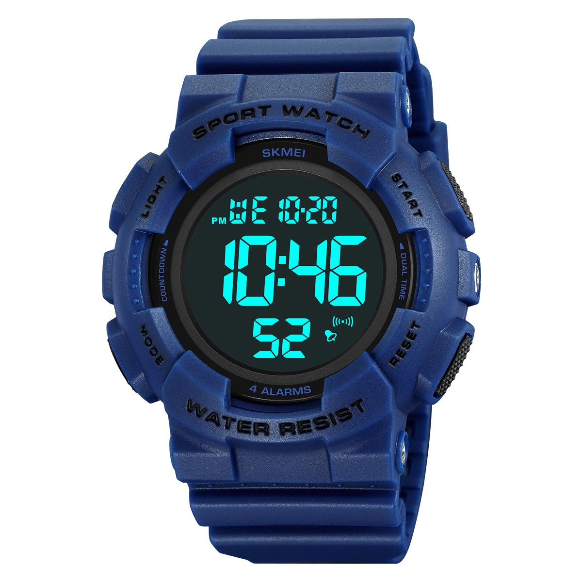 2081 Skmei Reloj para Hombre Pulsera de Caucho Digital