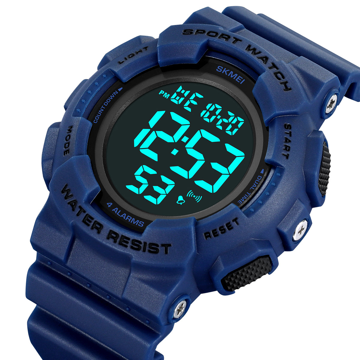 2081 Skmei Reloj para Hombre Pulsera de Caucho Digital