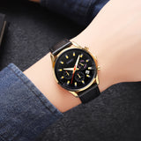 2083 Skmei Reloj para Hombre Pulsera de Cuero Análogo