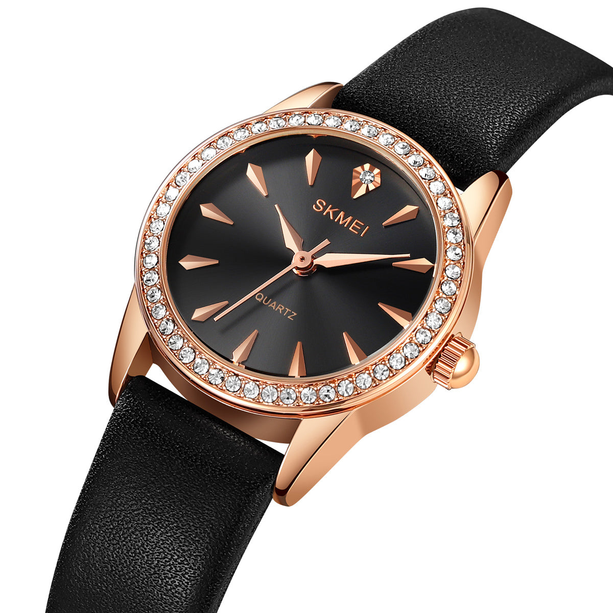 2086 Skmei Reloj para Mujer Pulsera de Cuero Análogo