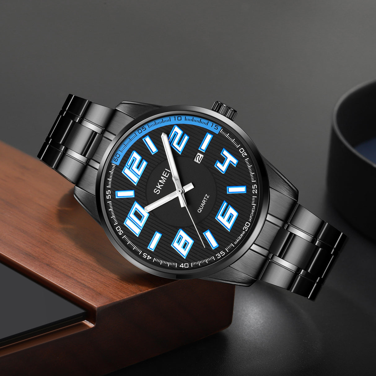 2088 Reloj SKMEI para hombre pulsera de metal