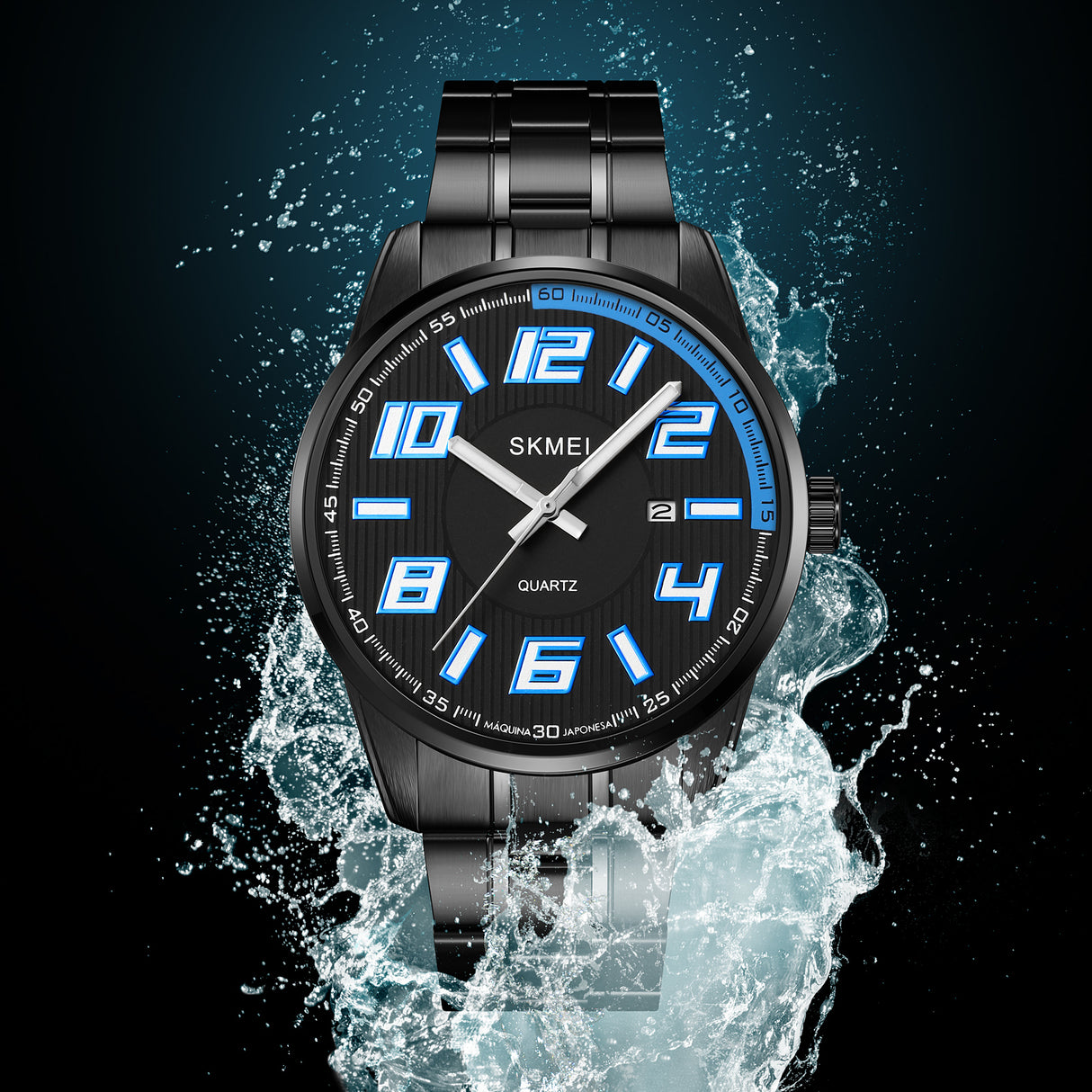 2088 Reloj SKMEI para hombre pulsera de metal