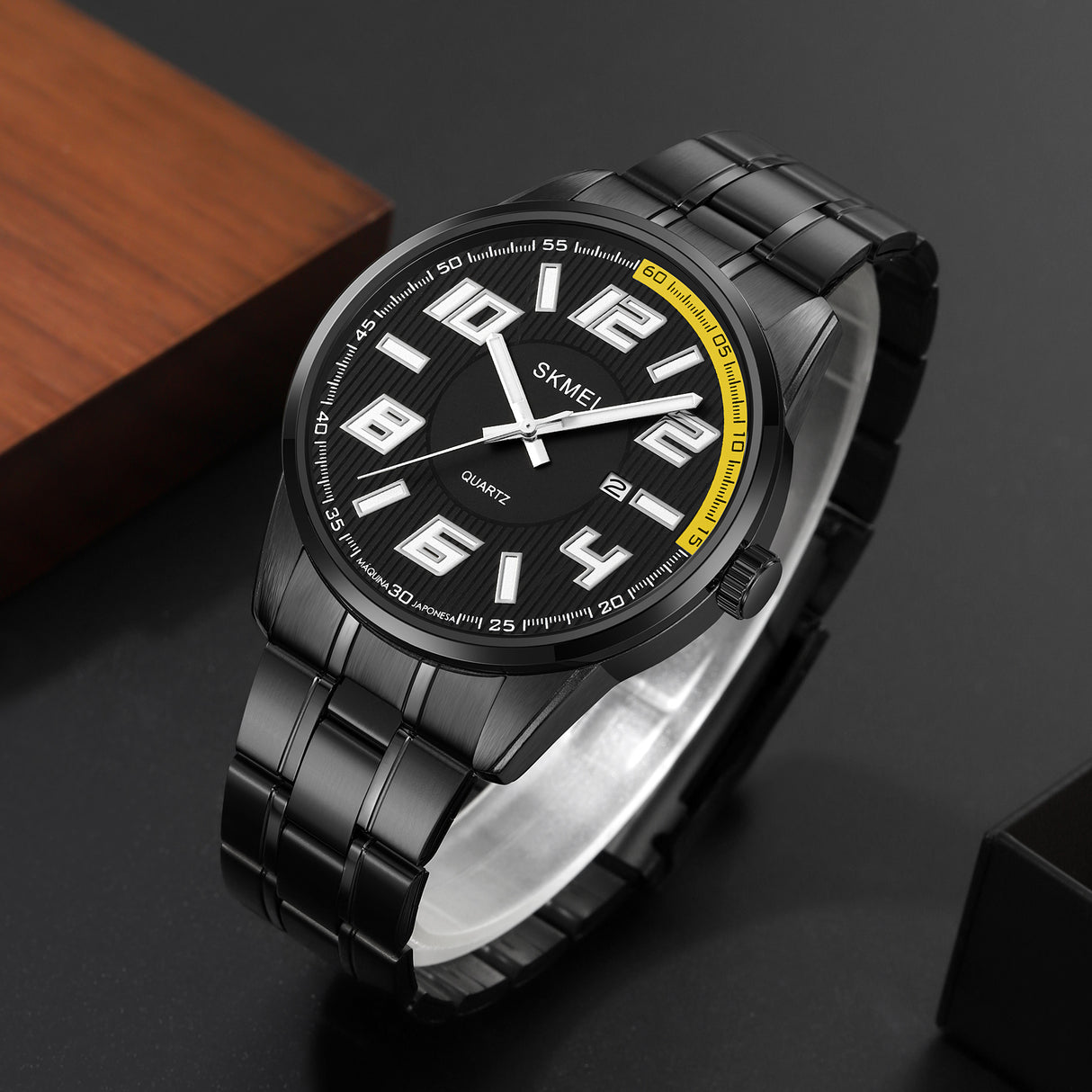 2088 Reloj SKMEI para hombre pulsera de metal